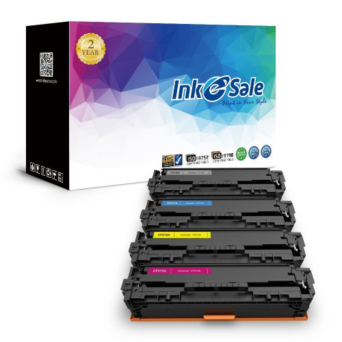 Remanufactured HP 131A (CF210A CF211A CF212A CF213A) Toner Cartridge 4 Color Set